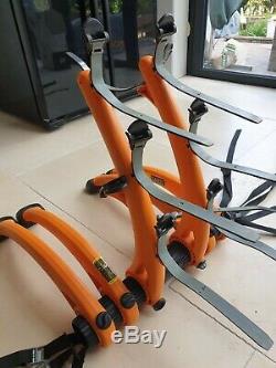 Saris Bones 3 Bike Rack Orange, Excellent Condition. Rear Cycle Carrier