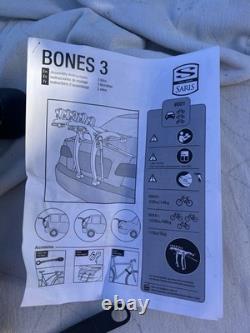Saris Bones 3 Bike Rear Cycle Carrier Rack Car Holder Boot Hatch Mount