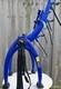 Saris Bones 3 bike carrier, rack, blue. Model no SAB3-BE