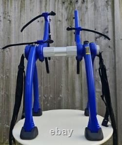 Saris Bones 3 bike carrier, rack, blue. Model no SAB3-BE