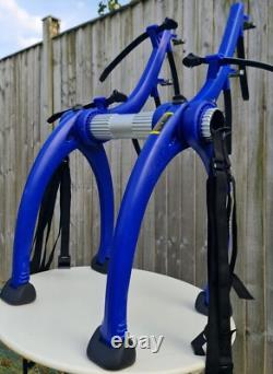 Saris Bones 3 bike carrier, rack, blue. Model no SAB3-BE