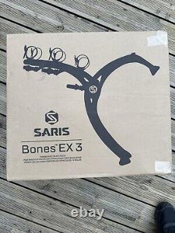 Saris Bones EX3 Car Bike Rack Black NEW USA Solid Cycle Carrier EX 3 Bike N3