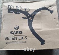 Saris Bones EX 3 Bike Car Trunk Black Rack Carrier Fits 3 Bikes