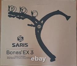 Saris Bones EX 3-Bike Rack Carrier Mount for Trunk Bike Black SAR803