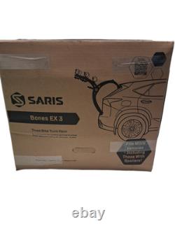 Saris Bones EX 3-Bike Rear Mount Cycle Bike Rack Black (Slightly Dirty)