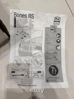 Saris Bones R/S 3 bike Rack Rear carrier black new in original box