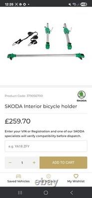 Skoda Yeti Internal Cycle Rack