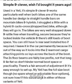 Skoda Yeti Internal Cycle Rack