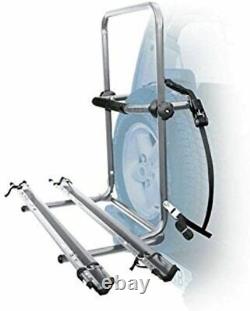 Spare wheel mounted bike carrier