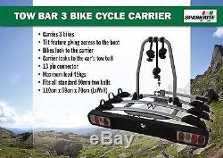 Sparkrite 3 and 4 Bike, Tow Bar Cycle Carriers