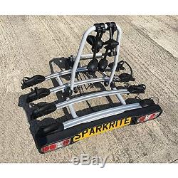 Sparkrite 4 Bike Tow Bar Cycle Carrier 2016 Model