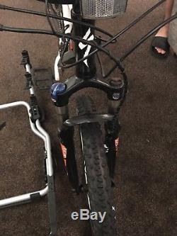 Specialized Mens Mountain Bike with Thule ClipOn 3 bike carrier