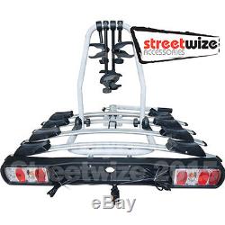 Streetwize Sta0701 Titan 4 Bike Cycle Carrier Tow Ball Mounted Bicycles Part
