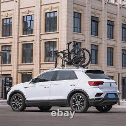 Sucker Roof-top Bicycle Rack Carrier Easy Install Quick Released for Two Bikes