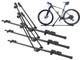Super Deal! 3x Universal Black Roof Bike Rack Carrier for Bikes Bicycles