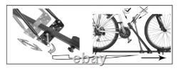 Super Deal! 3x Universal Black Roof Bike Rack Carrier for Bikes Bicycles