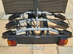 THULE 9403 three bike upright cycle carrier towbar mounted