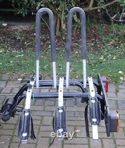 THULE 9503 3 BIKE TILTING TOW BALL MOUNT CYCLE CARRIER + instructions