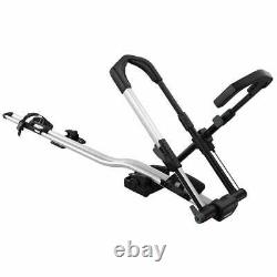 THULE UpRide Cycle Carrier 599 Carbon Frame Lockable Roof Bar Single Bike Rack