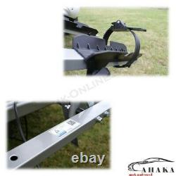 TITAN Towbar Mounted 3 Bike Rack Cycle Carrier Tilting Theft Protection 7/13 pin