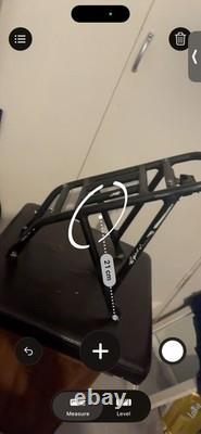 Tail Rear Rack Holder Frame Carrier Seat V-brake Electric Bike Battery Aluminum