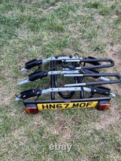 Thule 3-Bike Cycle Carrier Rack Tow Bar Ball Mounted, Lockable