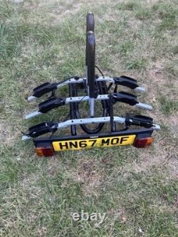 Thule 3-Bike Cycle Carrier Rack Tow Bar Ball Mounted, Lockable