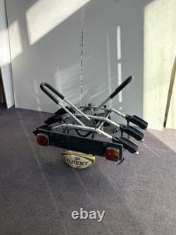 Thule 3 Bike Cycle Carrier Rack Tow Bar Ball Mounted, Lockable with 2 Keys