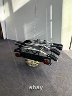 Thule 3 Bike Cycle Carrier Rack Tow Bar Ball Mounted, Lockable with 2 Keys