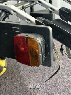 Thule 3 Bike Cycle Carrier Rack Tow Bar Ball Mounted, Lockable with 2 Keys