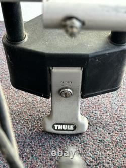 Thule 3 Bike Cycle Carrier Rack Tow Bar Ball Mounted, Lockable with 2 Keys