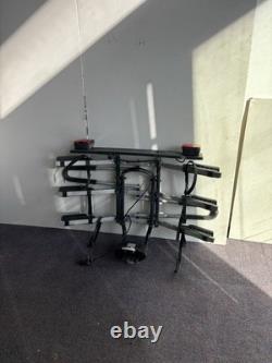 Thule 3 Bike Cycle Carrier Rack Tow Bar Ball Mounted, Lockable with 2 Keys