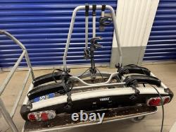 Thule 3 Bike Rear Rack Cycle Carrier Fits Any Vehicle to Fit Most Bikes 2 Keys