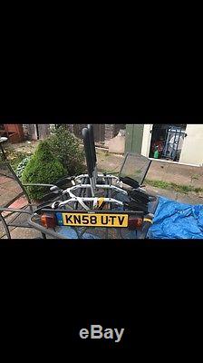 Thule 3 x Bike / Cycle Carrier Towball Mounted to Car