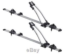 Thule 532 Bike Cycle Carrier Roof Rack Bar Mounted x2 Twin Pack Inc T-Track