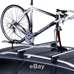 Thule 561 OutRide Roof Rack Bike Carrier x 2 Fork Mounted inc axle adapters