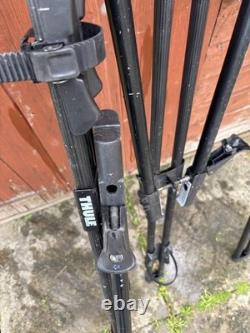 Thule 575 set of 4 Cycle / Bike Carrier roof mounted, lockable