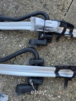 Thule 591 ProRide, Roof Bar Mounted Cycle Racks, x 2, with lock keys