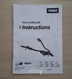 Thule 591 Pro Ride 2015 Roof Mount Cycle