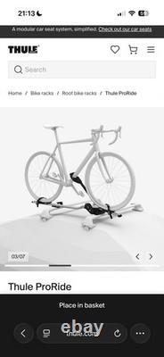 Thule 591 Pro Ride 2015 Roof Mount Cycle X3