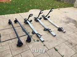 Thule 591 Pro Ride Roof Mount Cycle (x3 Bike Carriers) + Roof Crossbars