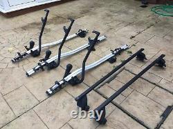 Thule 591 Pro Ride Roof Mount Cycle (x3 Bike Carriers) + Roof Crossbars