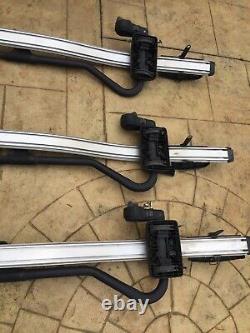 Thule 591 Pro Ride Roof Mount Cycle (x3 Bike Carriers) + Roof Crossbars