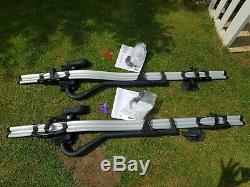 Thule 591 Pro Ride Roof Mounted Cycle Bike Carriers X 2