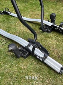 Thule 591 Pro Ride Roof mounted cycle carrier x 2