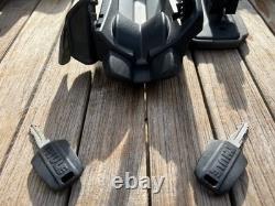 Thule 598 ProRide x 3 Cycle Bike Roof Carriers + T-track Adapters, Locks & Keys