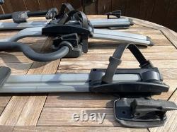 Thule 598 ProRide x 3 Cycle Bike Roof Carriers + T-track Adapters, Locks & Keys