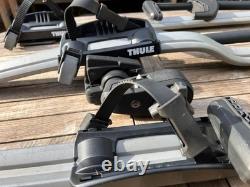 Thule 598 ProRide x 3 Cycle Bike Roof Carriers + T-track Adapters, Locks & Keys