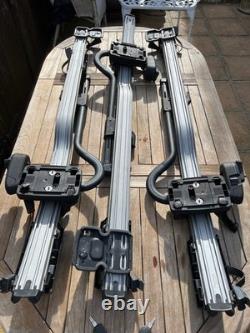 Thule 598 ProRide x 3 Cycle Bike Roof Carriers + T-track Adapters, Locks & Keys