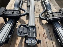 Thule 598 ProRide x 3 Cycle Bike Roof Carriers + T-track Adapters, Locks & Keys